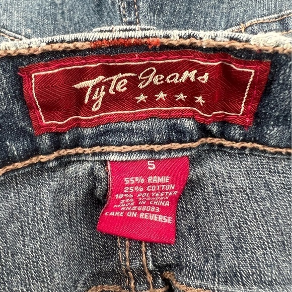 Tyte Jeans Crop Embellished Jeans Size 5 Women’s - Picture 2 of 5